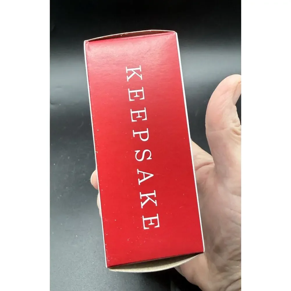 Rare Hallmark Keepsake Ornament Cute as a Button Speical Limited Edition New 44D